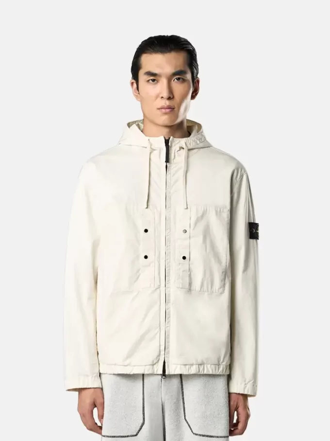 Veste à capuche avec poches poitrine et anti-chute Veste à capuche avec poches poitrine et anti-chute