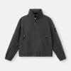 Veste chemise avec anti-chute et capuche dissimulée Veste chemise avec anti-chute et capuche dissimulée