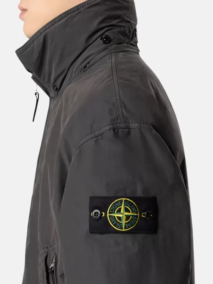 Veste chemise avec anti-chute et capuche dissimulée Veste chemise avec anti-chute et capuche dissimulée