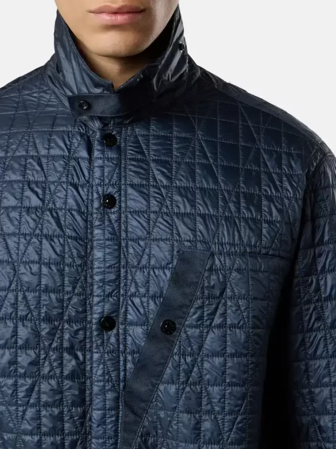 Veste coach rembourrée anti-chute et résistante au vent Veste coach rembourrée anti-chute et résistante au vent