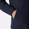 Veste coupe-vent et imperméable avec capuche dissimulée Veste coupe-vent et imperméable avec capuche dissimulée