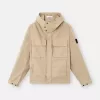 Veste de terrain à capuche avec poche anti-chute et poches poitrine Veste de terrain à capuche avec poche anti-chute et poches poitrine