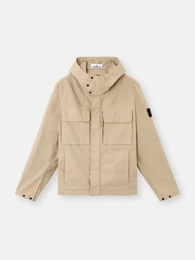 Veste de terrain à capuche avec poche anti-chute et poches poitrine Veste de terrain à capuche avec poche anti-chute et poches poitrine