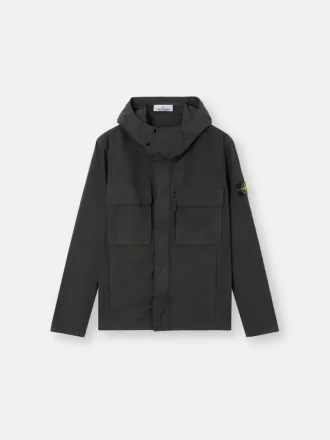 Veste de terrain à capuche avec poche anti-chute et poches poitrine Veste de terrain à capuche avec poche anti-chute et poches poitrine
