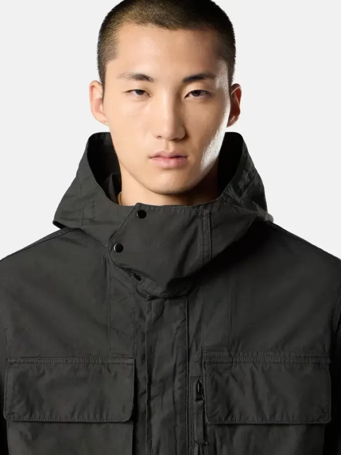 Veste de terrain à capuche avec poche anti-chute et poches poitrine Veste de terrain à capuche avec poche anti-chute et poches poitrine